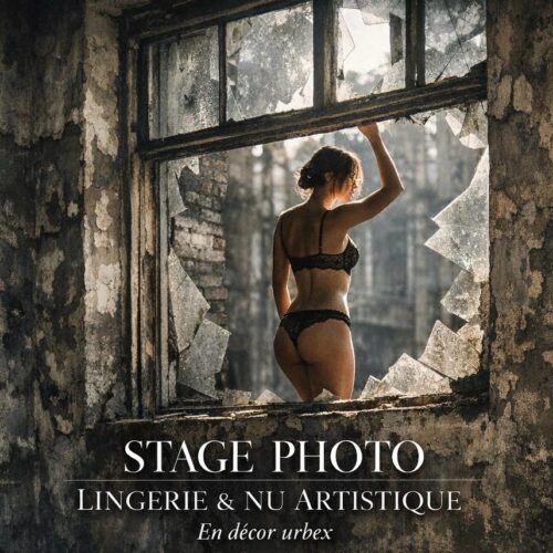 Stage photo – Glamour & Nu en Urbex 6 Juin 2026